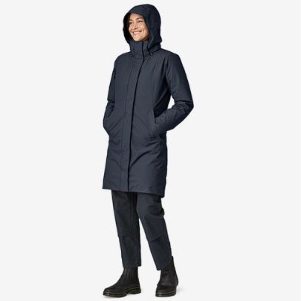 PATAGONIA Women's Tres 3-in-1 Parka Size S in Smolder Blue